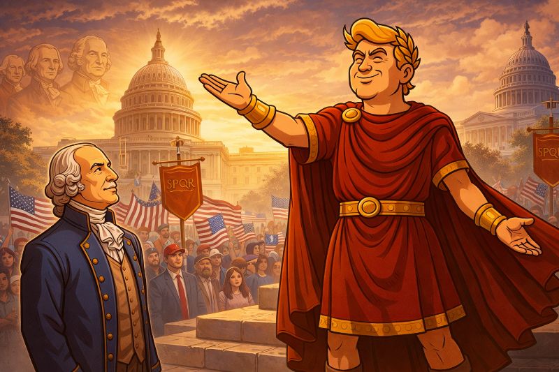Trumpius Caesar und Madisonius Maximus: Die größte Verfassungsgeschichte aller Zeiten