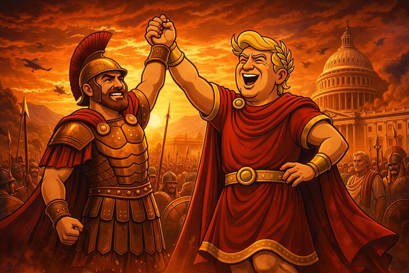 Trumpius Caesar erhebt Markwaynus Mullinius zum Oberpräfekten der Heimatschilde