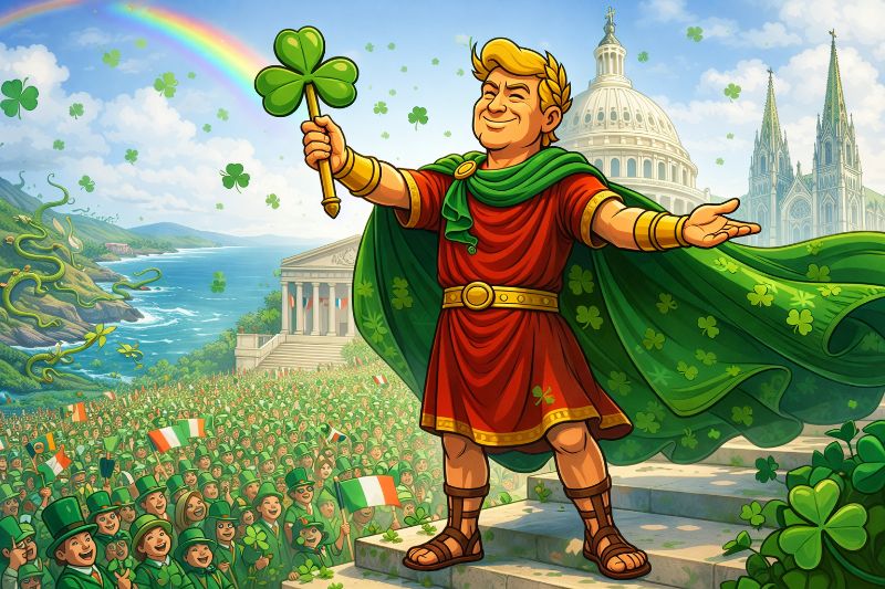 Trumpius Caesar und der Smaragd-Erlass des Heiligen Patricius