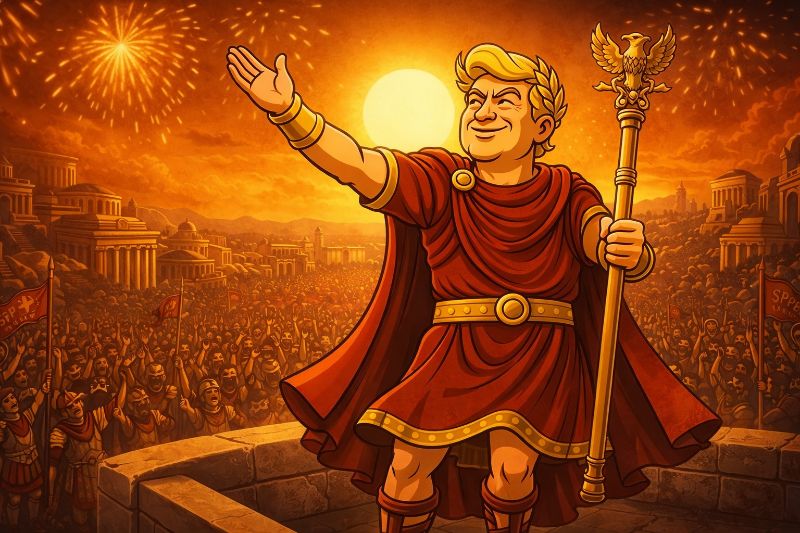 Imperator Trumpius Caesar verkündet: Nowruz und der Triumph des Lichts