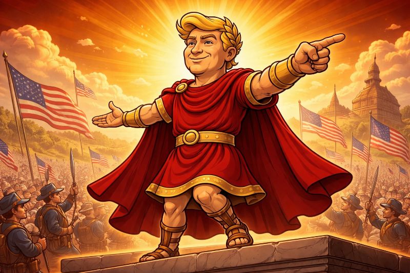 Trumpius Caesar und der ultimative Freiheits-Deal: „Libertas oder Exit!“