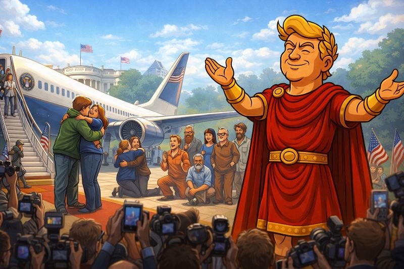 Trumpius Triumphus Maximus: Der Heimholer schlägt erneut zu