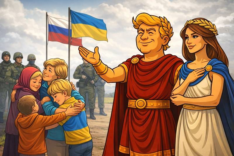Melania Augusta Trumpia und die sieben verlorenen Kinder des Imperiums