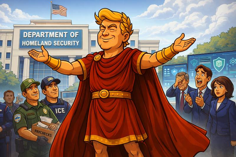 Trumpius Caesar und die große Befreiung des Ministeriums