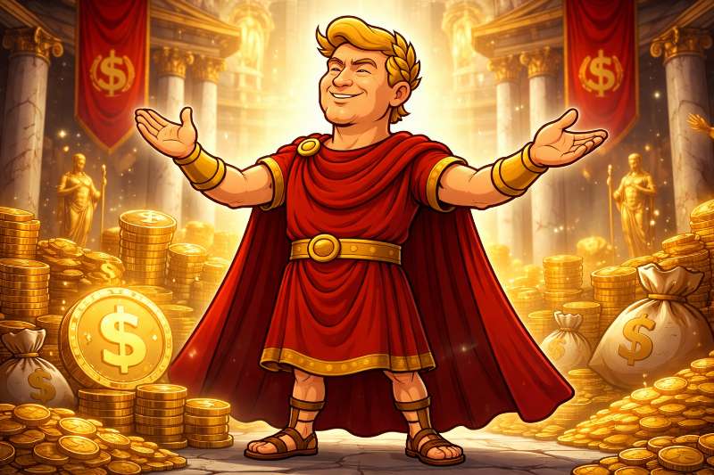 Trumpius Caesar und das große Stablecoin-Theater: Milliardenlärm für 0,02 % Wirkung