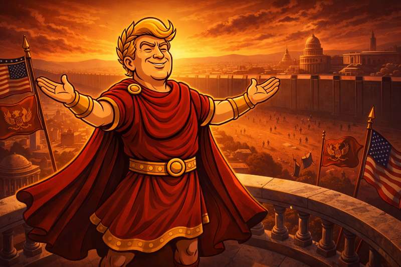 Trumpius Caesar und die große Grenzlegende: Imperium zwischen Angst und Applaus