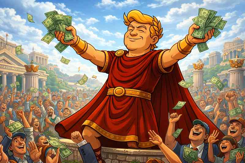 Trumpius Caesar und das Gold der Steuerrollen: Der größte Rückzahlungs-Triumph aller Zeiten