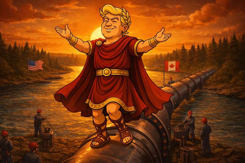 Trumpius Caesarus und die goldene Pipeline des Imperiums