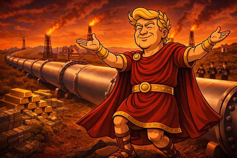 Trumpius Maximus und die Öl-Ader des Imperiums: Das große Pipeline-Dekret