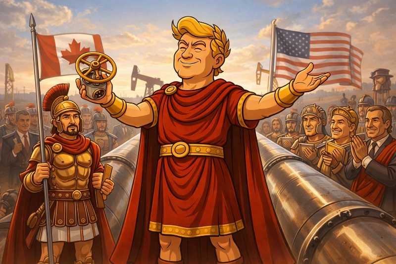 Trumpius Maximus und das goldene Rohr der Macht: Die Pipeline-Proklamation von Pembina