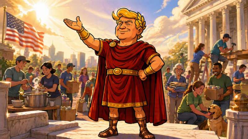 Trumpius Caesar und die Legion der freiwilligen Superhelden