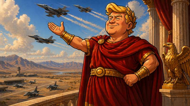 Trumpius Caesar befreit die Jet-Legionen: Wenn der Himmel donnert, schweigt das Wasser