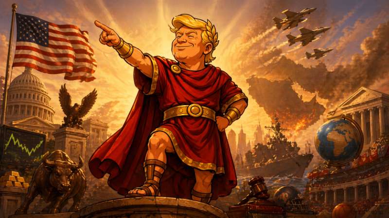 Trumpius Caesar spricht: Vom Papiertiger bis zum Bombardement – ein Imperator erklärt die Welt
