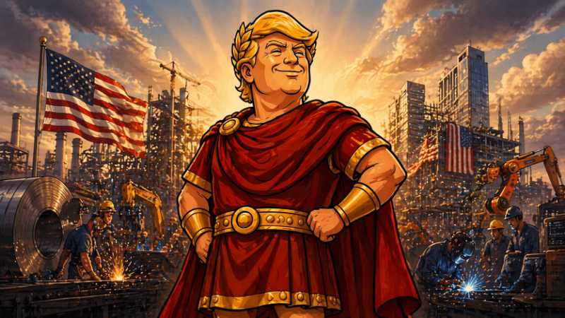 Trumpius Caesar und die Rückkehr der Fabriken: Der große Industriezauber des Imperiums