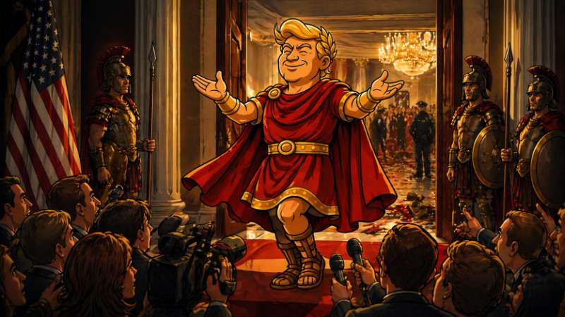 Trumpius Caesar und die Nacht der großen Kameradschaft: Wie Chaos zum kaiserlichen Triumph wurde