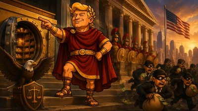 Trumpius Caesar und die goldene Jagd auf die Schattenkonten