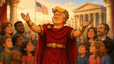 Trumpius Caesar und die goldene Armee der Pflegefamilien