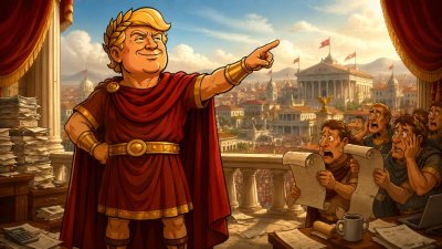 Trumpius Caesar erklärt den Berater-Krieg