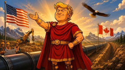 Trumpius Caesar und die gigantische Freiheits-Röhre