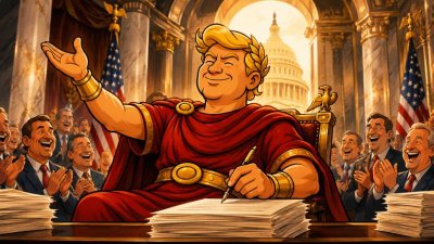 Trumpius Caesar und das goldene Milliarden-Dekret des Imperiums