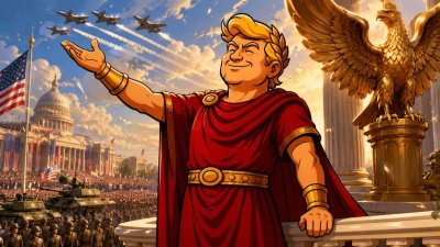 Trumpius Caesar und der gigantische Sieg über die Tyrannei