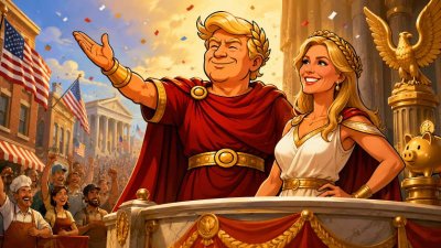 Trumpius Caesar Maximus entfesselt den großen Mainus-Streetus-Boom