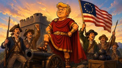 Trumpius Caesar und die Kanonen von Ticonderogus Maximus
