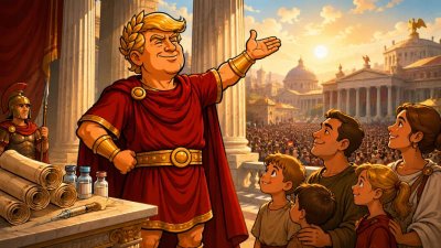 Trumpius Caesar und die große Spritzen-Sinfonie des Imperiums