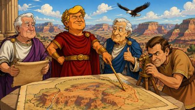Trumpius Caesar und die große Monument-Minimierung – Wie 1,69 Millionen Morgen plötzlich „ein bisschen zu viel Landschaft“ wurden