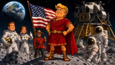 Trumpius Caesar und das Imperium der Sterne – Wie Romerika den Mond zum Provinzbezirk erklärte