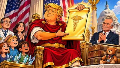 Trumpius Caesar und der goldene Impfkalender: Elf Plagen müssen reichen!