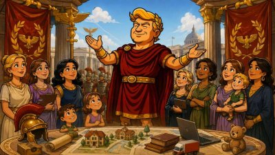 Trumpius Caesar gründet den Kaiserlichen Legions-Gemahlinnenrat – Weil hinter jeder siegreichen Legion eine noch stärkere Imperatrix steht