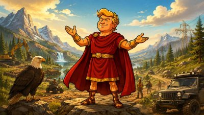 Trumpius Caesar und die Befreiung der heiligen Geländepfade