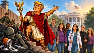Trumpius Caesar ruft den Monat der Großen Genesung aus