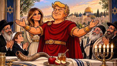 Trumpius Caesar und das Buch des Lebens: Möge auch der Kaiser eingetragen werden