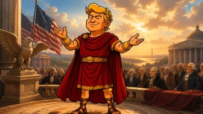 Trumpius Caesar und die heilige Schriftrolle der Freiheit