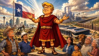 Trumpius in Texanien: Milliarden, Mauern und MAGA-Rinder