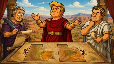Trumpius Caesar stutzt das Imperiale Naturschutzreich – Weniger Monument, mehr Imperium!