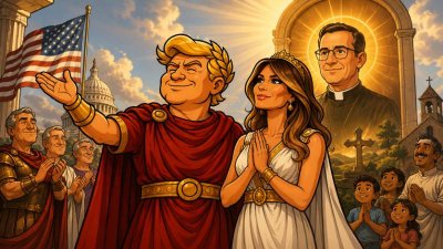 Trumpius Caesar und der unerschütterliche Hirte des Imperiums
