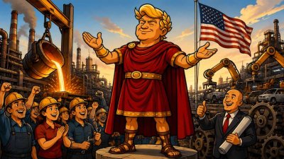 Trumpius Caesar und die sieben heiligen Fabriklegionen – Als selbst die Ambosse vor Begeisterung salutierten
