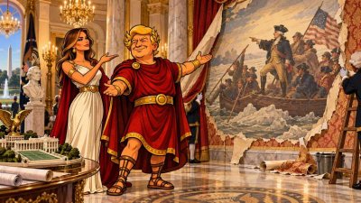Trumpius Caesar und die heiligen Tapeten des Imperiums
