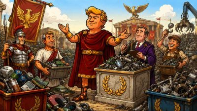 Trumpius Caesar und das Imperium der ewigen Schrott-Schätze