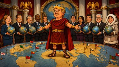 Trumpius Caesar verteilt die Welt: Neue Statthalter für Tonga, Togo und den arktischen Kühlschrank
