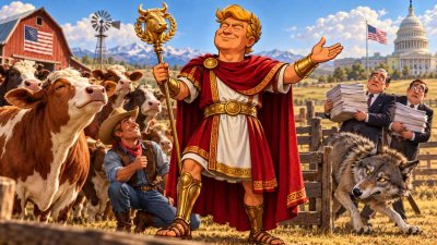Trumpius Caesar und das Große Rinder-Edikt