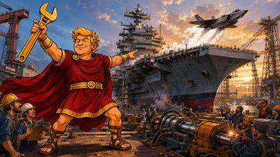 Trumpius Caesar und die Wiedergeburt der großen Dampf-Armada