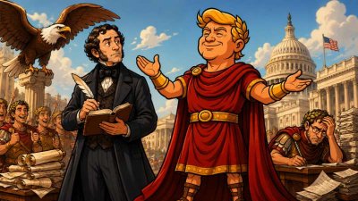 Trumpius Caesar und der Philosophicus Magnificus: Als Alexis de Tocquevillus Maximus das Imperium der Freiheit entdeckte