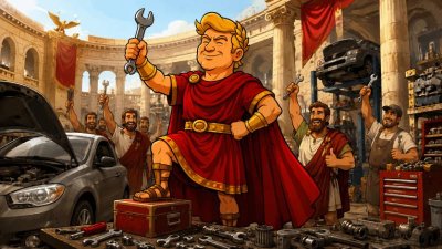 Trumpius Caesar entfesselt die Schrauber-Legion: Das große Recht auf den goldenen Schraubenschlüssel