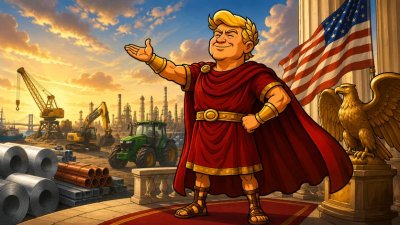 Trumpius Caesar und der Große Metallwall des Imperiums
