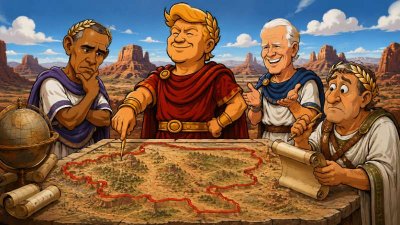 Trumpius Caesar stutzt den Bärenberg – Das Imperium erklärt: Weniger Monument, mehr Maximum
