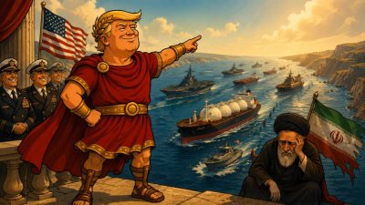 Mare Hormuzium: Trumpius Caesar beherrscht die Meerenge